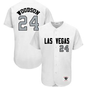 Las Vegas Woodson White Baseball Jersey